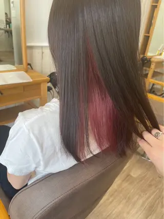 ミディアム カラー TELAHAIR森川 憂一のヘアスタイル