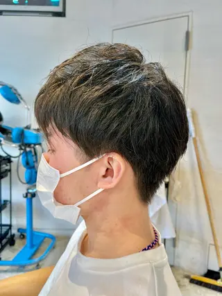 ショート メンズ うしだ かおるのヘアスタイル