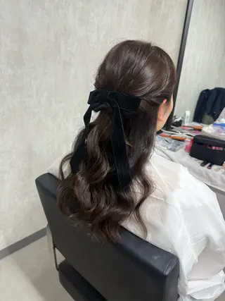 セミロング ヘアアレンジ 立川 奈那子のその他イメージ