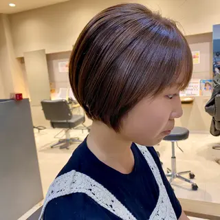 ショート カラー 惣木 菜穂のヘアスタイル