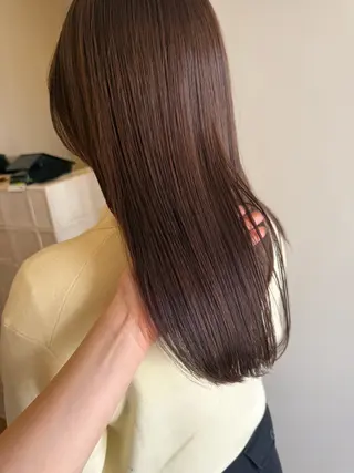 ミディアム カラー 💛🤍U too e’s /店長🧸のヘアスタイル