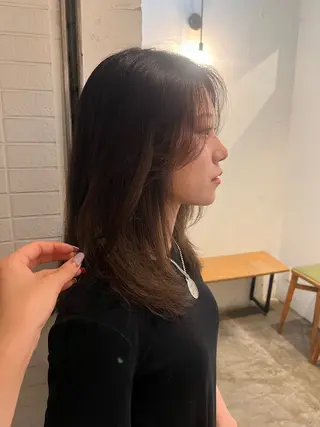 ミディアム 鈴木 三保のヘアスタイル