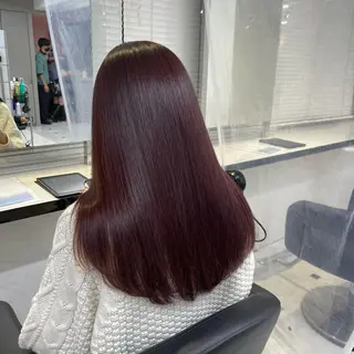 ロング カラー ヘアアレンジ ピンク・ベージュ🩰 カラー🫧とらのヘアスタイル