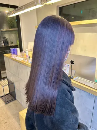セミロング カラー 【髪質改善カラー】 鈴木春樹/三軒茶屋のヘアスタイル