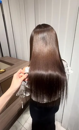 ロング カラー パーマ ブリーチモデル✂︎ カラー特化✨ひかり/のヘアスタイル