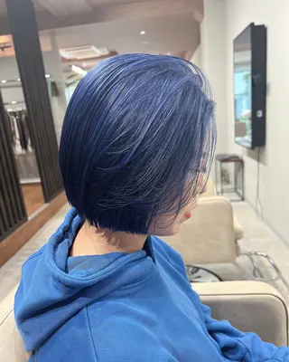 ショート カラー box mico. mutsumiのヘアスタイル