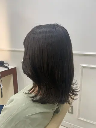ミディアム 暖色🎀ゆるふわ☁️ MOERI 🍒のヘアスタイル