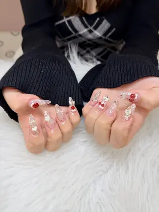 ネイル Anh ゴテゴテネイルのネイルデザイン