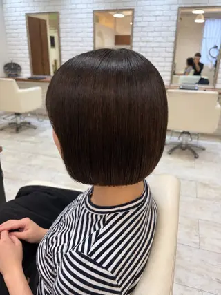 ショート 髪質改善/艶カラー✨ 50％オフ/斉藤広人のヘアスタイル