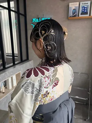 ミディアム つちくら あみのヘアスタイル