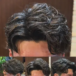 ショート 北川 竜也のヘアスタイル