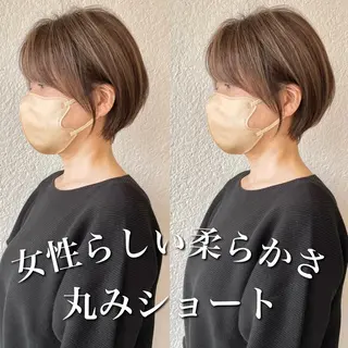 ショート カラー 髪質改善特化 谷口祐綺のヘアスタイル