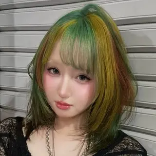 ミディアム にちか /似合わせデザインのヘアスタイル
