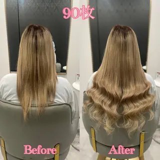 ロング シールエクステ ♡SAORI♡のヘアスタイル