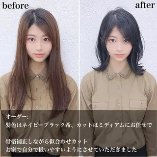 ミディアム 髪質改善特化 サロン✨代表HIROのヘアスタイル