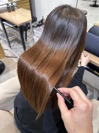 ロング 末成 紗乃のヘアスタイル