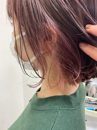 ショート カラー コレットヘアー 田中アヤノのヘアスタイル