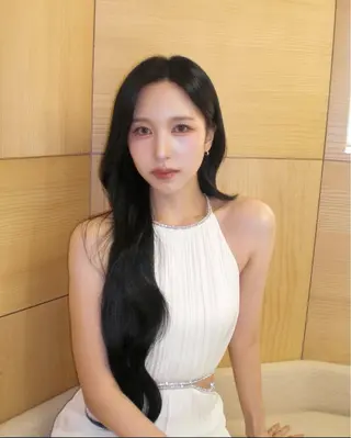 ロング カラー パーマ ヘアアレンジ メンズ 上品＆韓国風 🥀海心🥀のヘアスタイル