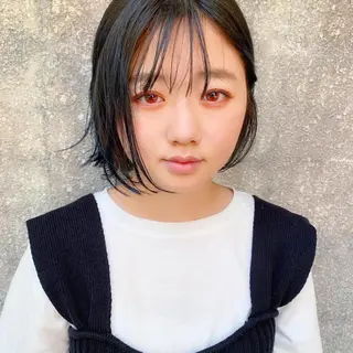 ショート カラー 中川 竜誠のヘアスタイル