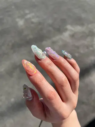 ネイル 🤎Two ERI🤎のネイルデザイン
