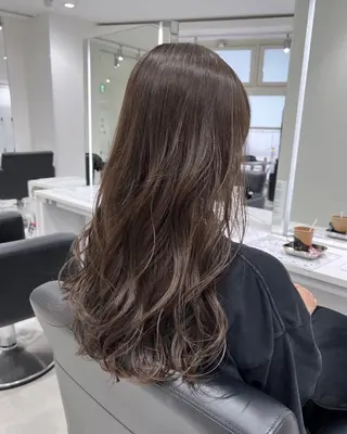 ロング カラー ブリーチなしダブルカ ラー/経堂/サナ🌱のヘアスタイル