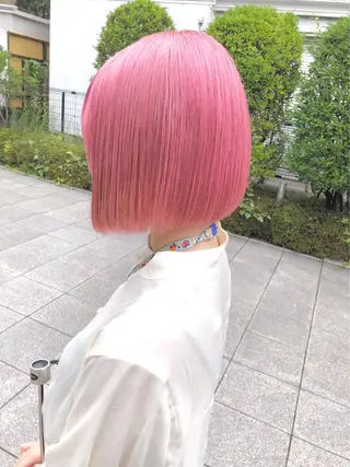 ショート カラー 🩶【推しハイトーン 】yuzu🩶のヘアスタイル