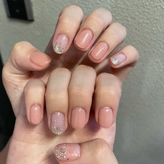 ネイル By moonネイル 🌷ワンホン/韓国風のネイルデザイン