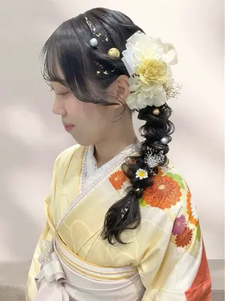 ヘアアレンジ あやか 白髪ぼかしハイライトのその他イメージ