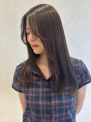 ロング 透明感カラー ‎🤍maoのヘアスタイル