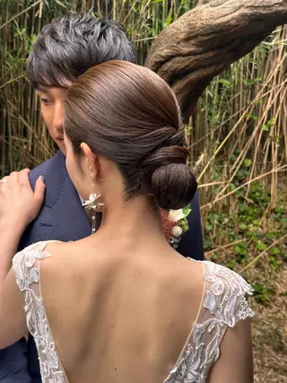 ヘアアレンジ ヘアセットメイク専門 ダーリンダーウィンのヘアスタイル