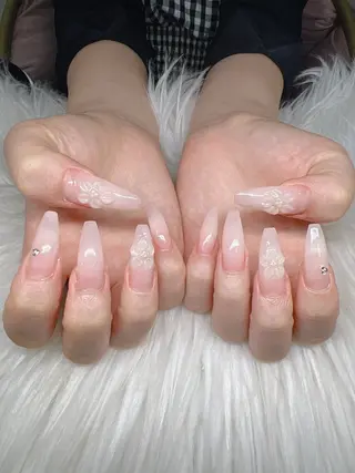 ネイル Lee Nails チップ長さだし専門店のネイルデザイン