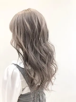 ロング カラー シールエクステ×美髪 改善/ヨシモトカンジのヘアスタイル