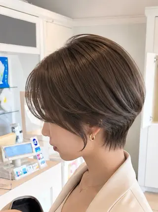 ショート カラー 金子 直樹のヘアスタイル