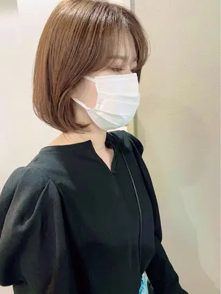 ショート カラー moanin モーニンのヘアスタイル