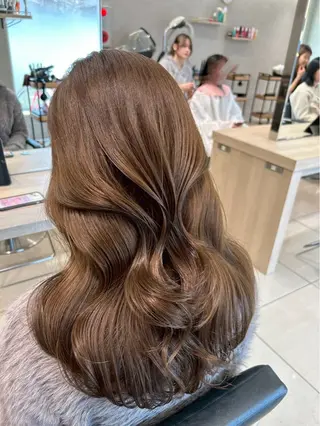 ロング カラー 🍒カラー/縮毛🍒 こばるのヘアスタイル