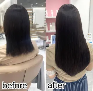 ロング 💎艶カラー×エク ステ💎専門店🎀のヘアスタイル