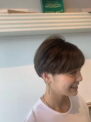 ショート 大宮/山口 竣也のヘアスタイル