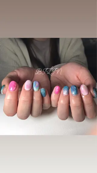 ネイル 久々 もえみのネイルデザイン
