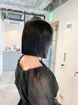 ミディアム カラー Takuma Suzuki中目黒のヘアスタイル
