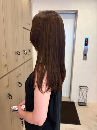 ロング Ha naのヘアスタイル