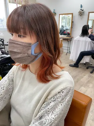 ミディアム 大木 光明のヘアスタイル