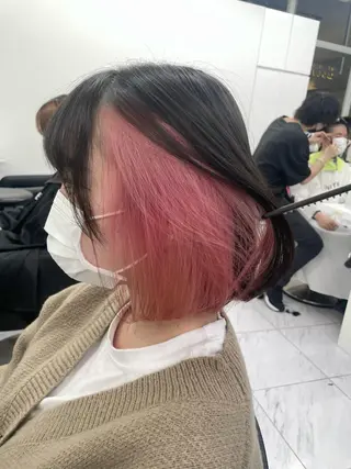 ロング カラー *モデル募集🤍横浜 透明感カラー🫧のヘアスタイル