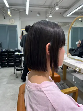 ショート 長島美織 /透明感カラーのヘアスタイル