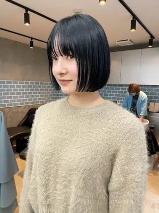 ショート カラー 👑ボブはお任せ ミヤノ👑のヘアスタイル