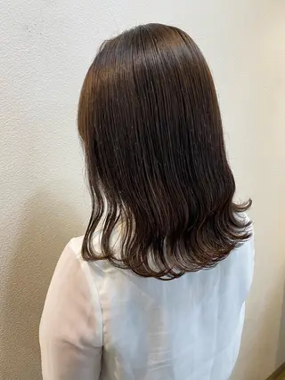 ミディアム 武田 悠生乃のヘアスタイル