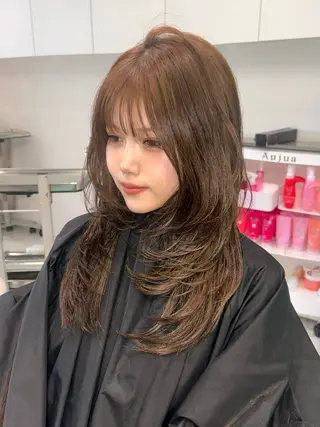 ロング カラー オールマイティ美容師 💋𝑨𝑵𝑵𝑨のヘアスタイル