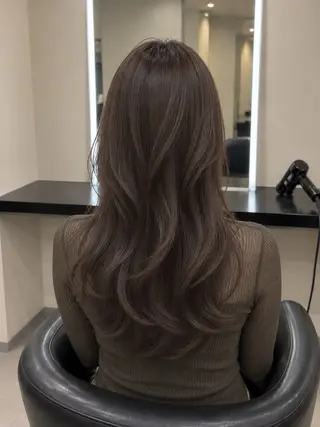 ミディアム カラー 🌈ウルトワ水素 髪質改善naru🌈のヘアスタイル