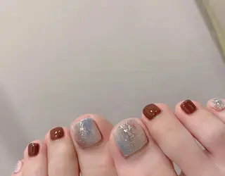 ネイル 🦋ネイルサロン ブラン🌈ゆりのネイルデザイン