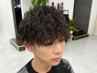 ショート パーマ メンズ 垢抜けメンズパーマ/ だいち先輩のヘアスタイル