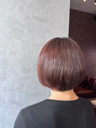 ショート カラー 佐藤 凜のヘアスタイル